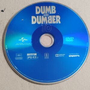 Dumb and Dumber To (DVD, 2014) Jim Carrey Jeff Daniels Disc Only